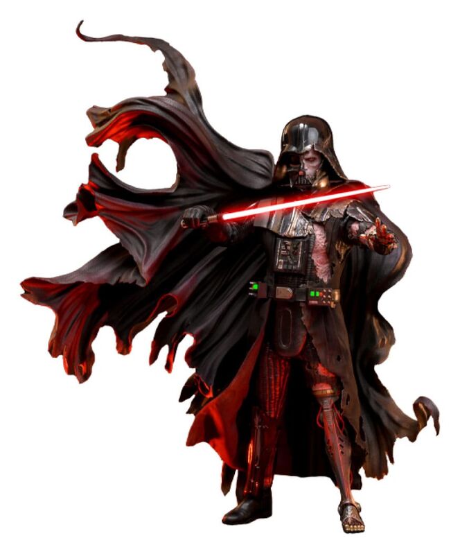 Star Wars Figure 1/6 Darth Vader (Battle Damaged) Deluxe Version 35 cm