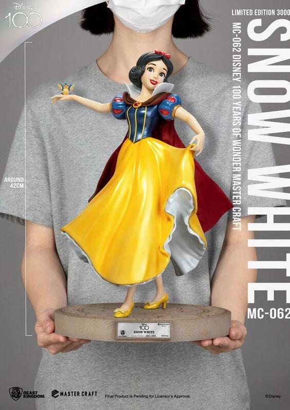 Disney 100 Years of Wonder Estatua Master Craft Snow White 40 cm by BEAST KINGDOM