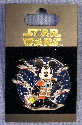STAR TOURS PIN X-WING PILOT MICKEY by DISNEY