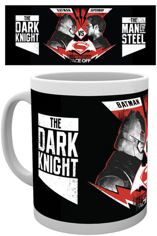 BATMAN VS SUPERMAN FACE OFF MUG