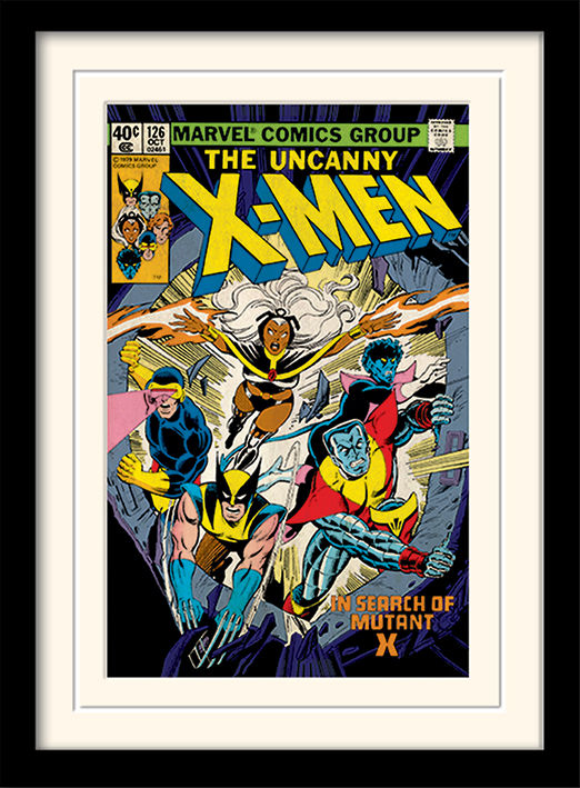X-Men (Mutant X) Mounted & Framed 30 x 40cm Print