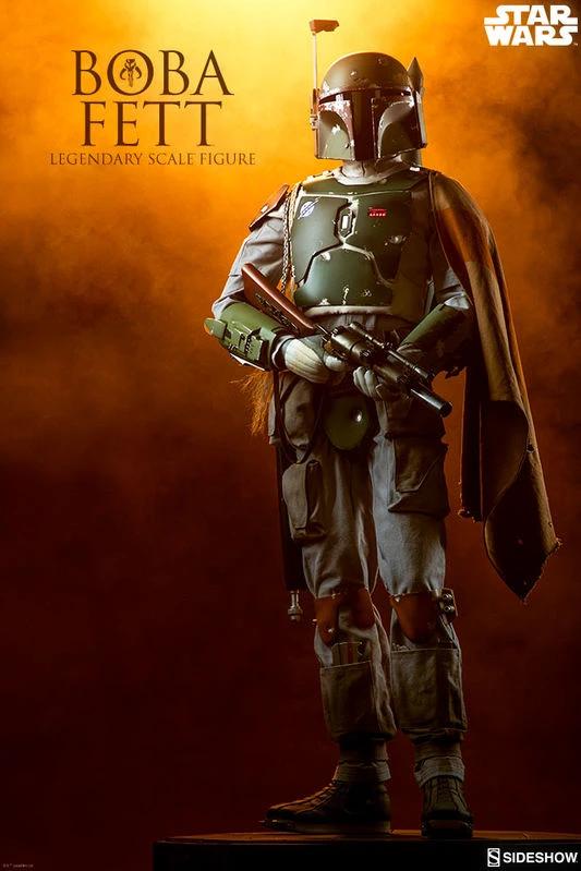 Star Wars: Boba Fett Legendary Scale Statue by SIDESHOW COLLECTIBLES