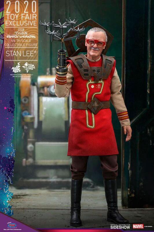 Thor Ragnarok Figura Movie Masterpiece 1/6 Stan Lee Hot Toys Exclusive 30 cm MMS570 by HOT TOYS