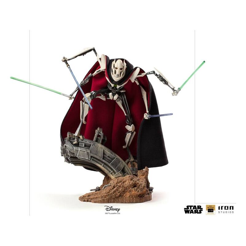 Star Wars Statue 1/10 Deluxe BDS Art Scale General Grievous 33 cm