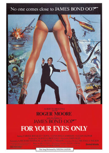 PYRAMID INTERNATIONAL POSTER JAMES BOND NUR FÜR IHRE AUGEN 61 X 91 CM
