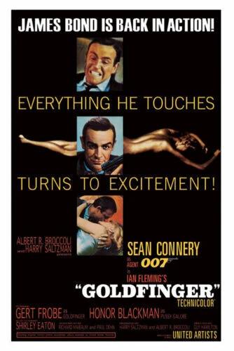 PYRAMID INTERNATIONAL POSTER JAMES BOND GOLDFINGER 61 X 91 CM by PYRAMID INTERNATIONAL