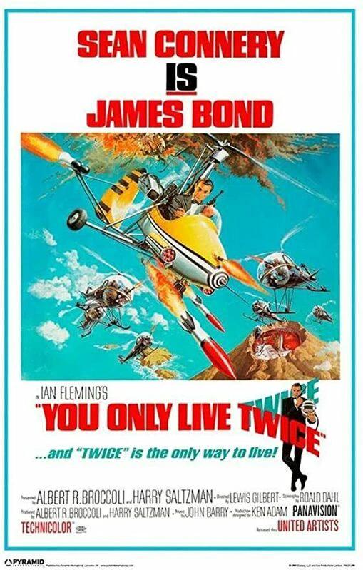 PYRAMID INTERNATIONAL POSTER JAMES BOND YOU ONLY LIVE TWICE 61 X 91 CM by PYRAMID INTERNATIONAL