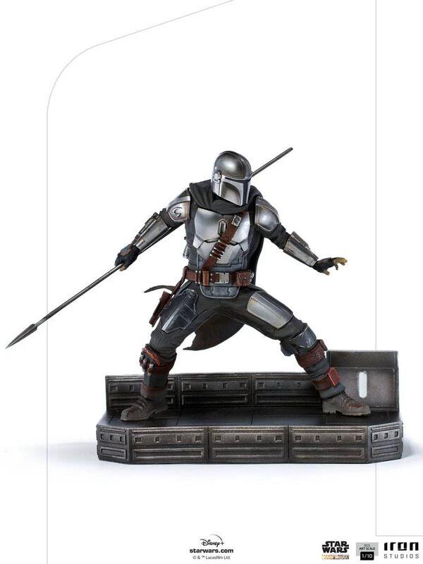 Star Wars The Mandalorian Estatua 1/10 BDS Art Scale Mandalorian 20 cm by IRON STUDIOS
