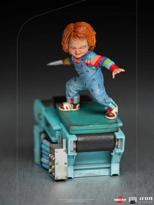 Muñeco diabólico 2 Estatua 1/10 Art Scale Chucky 15 cm by IRON STUDIOS