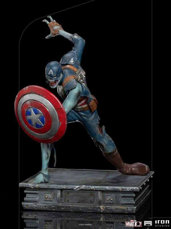 What If...? Estatua 1/10 Art Scale Captain America Zombie 22 cm by IRON STUDIOS