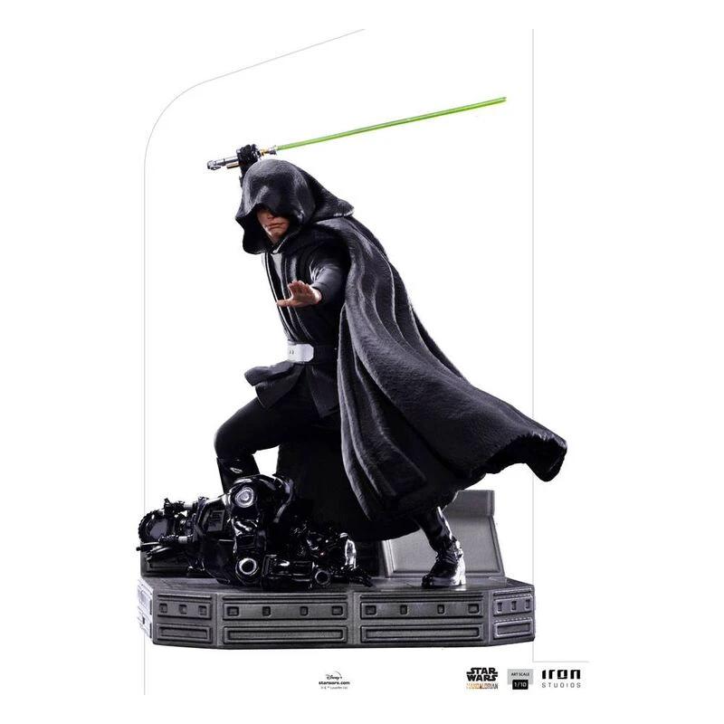 Star Wars The Mandalorian Estatua 1/10 BDS Art Scale Luke Skywalker Combat Version 24 cm by IRON STUDIOS