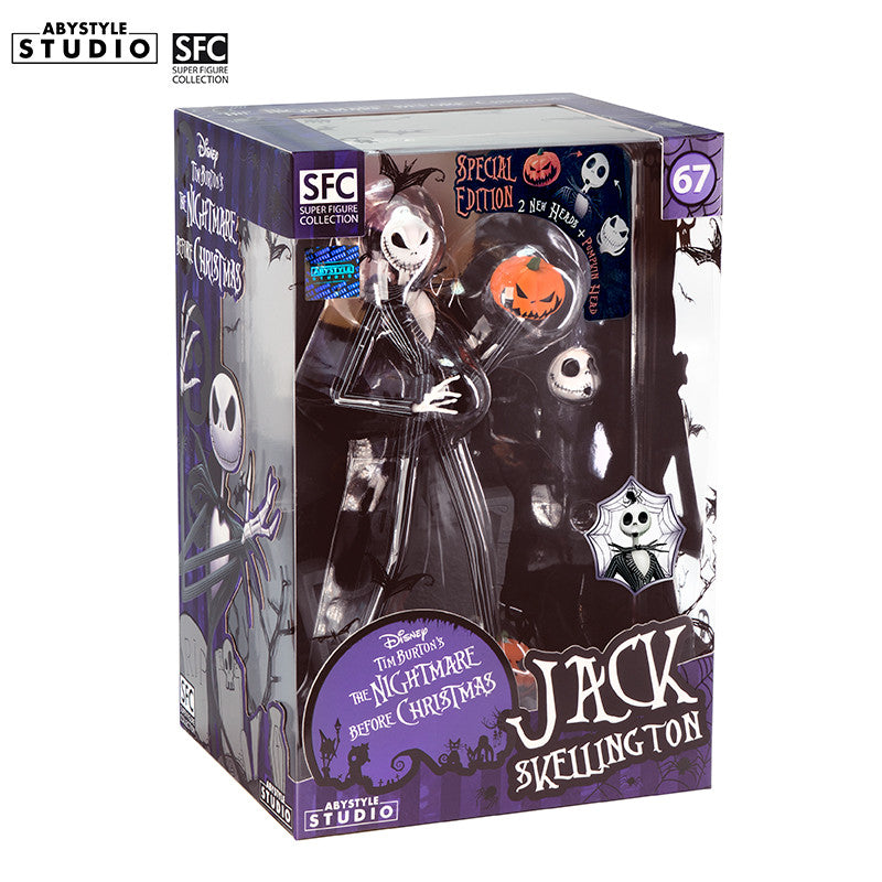 The nightmare before christmas - Jack scary smiling face figure 20cm
