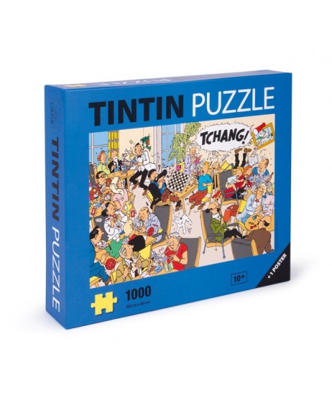 Tintin puzzle TCHANG! 1000 piezas + 1 poster