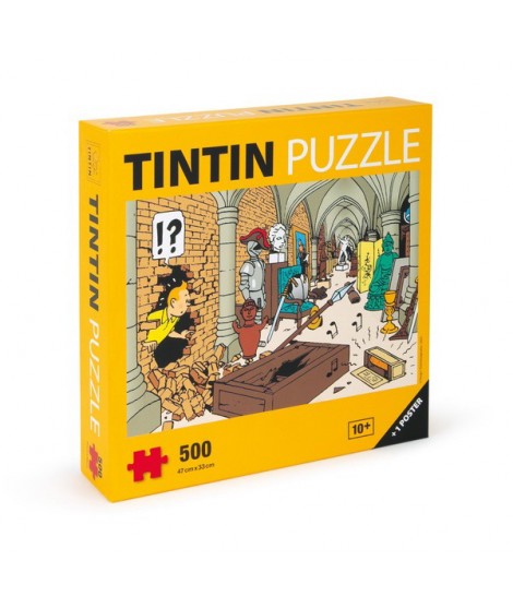 Tintin puzzle Tesoro 500 piezas + 1 poster
