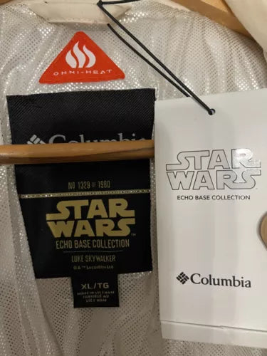 Columbia Jacket Star Wars Echo Base Collection Luke Skywalker XL