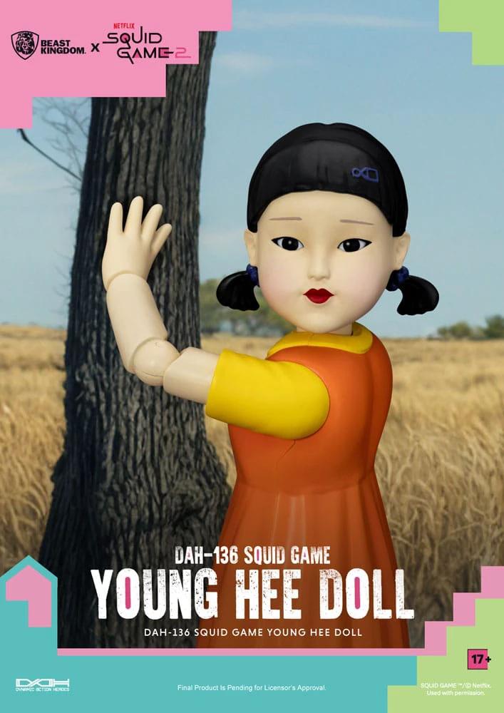 Squid Game Figura con sonido Young Hee Doll 30 cm by BEAST KINGDOM