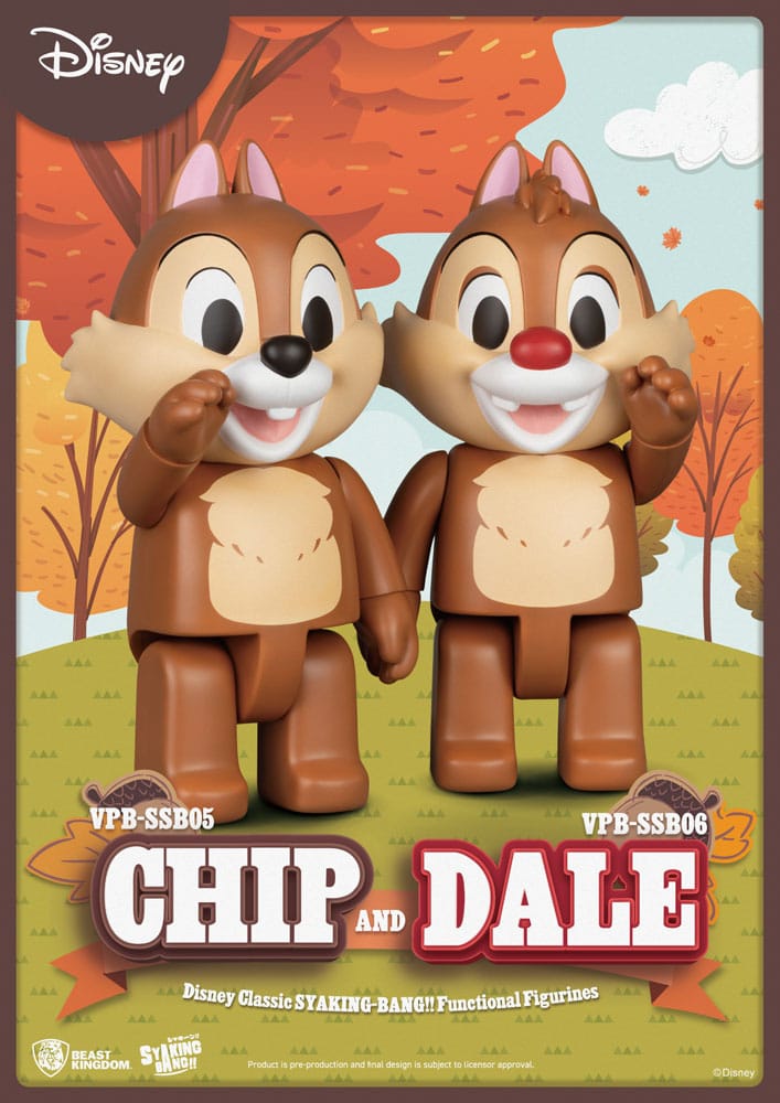 Disney: Classic Chip 'n' Dale Syaking Bang PVC Figur Dale 33 cm