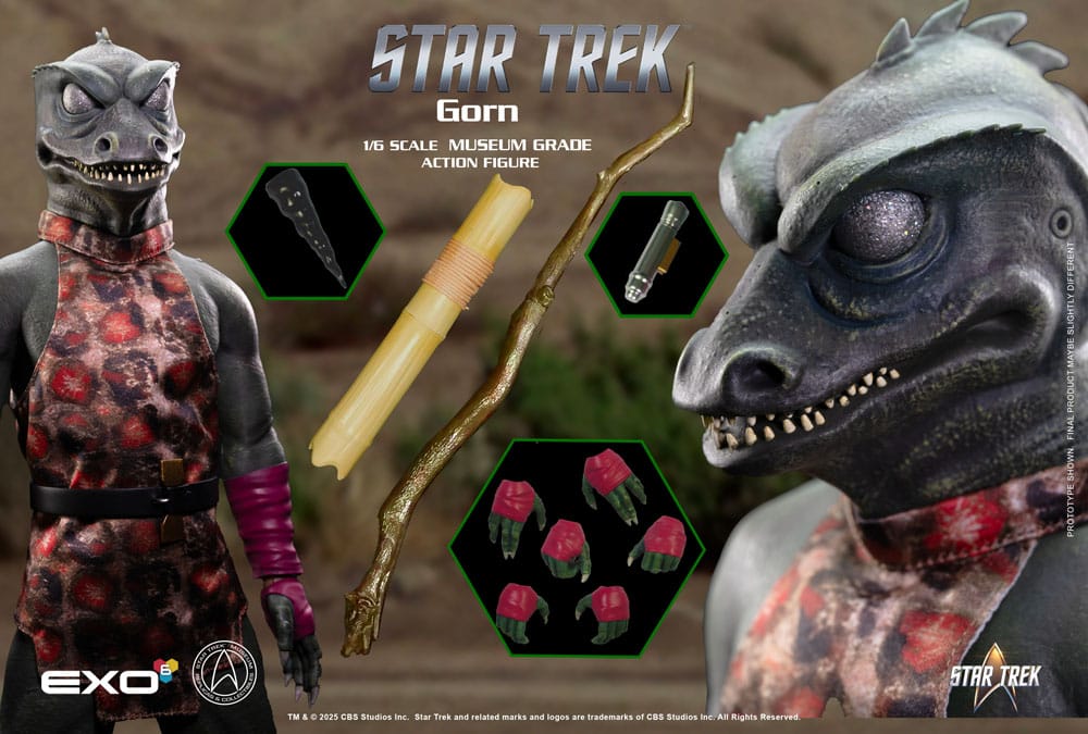 Star Trek Figura 1/6 Gorn 31 cm