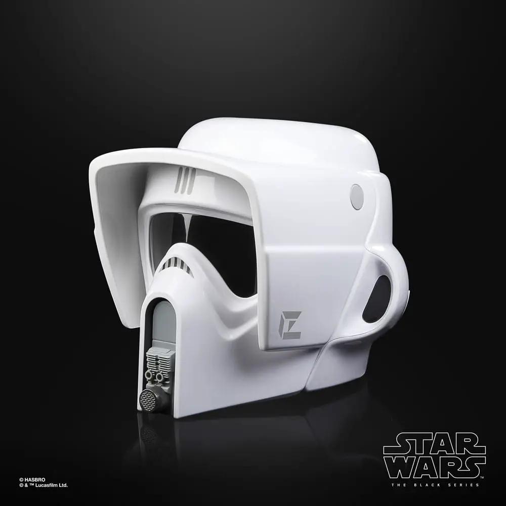 Casco electrónico Scout Trooper de Star Wars Black Series, blanco, HASBRO