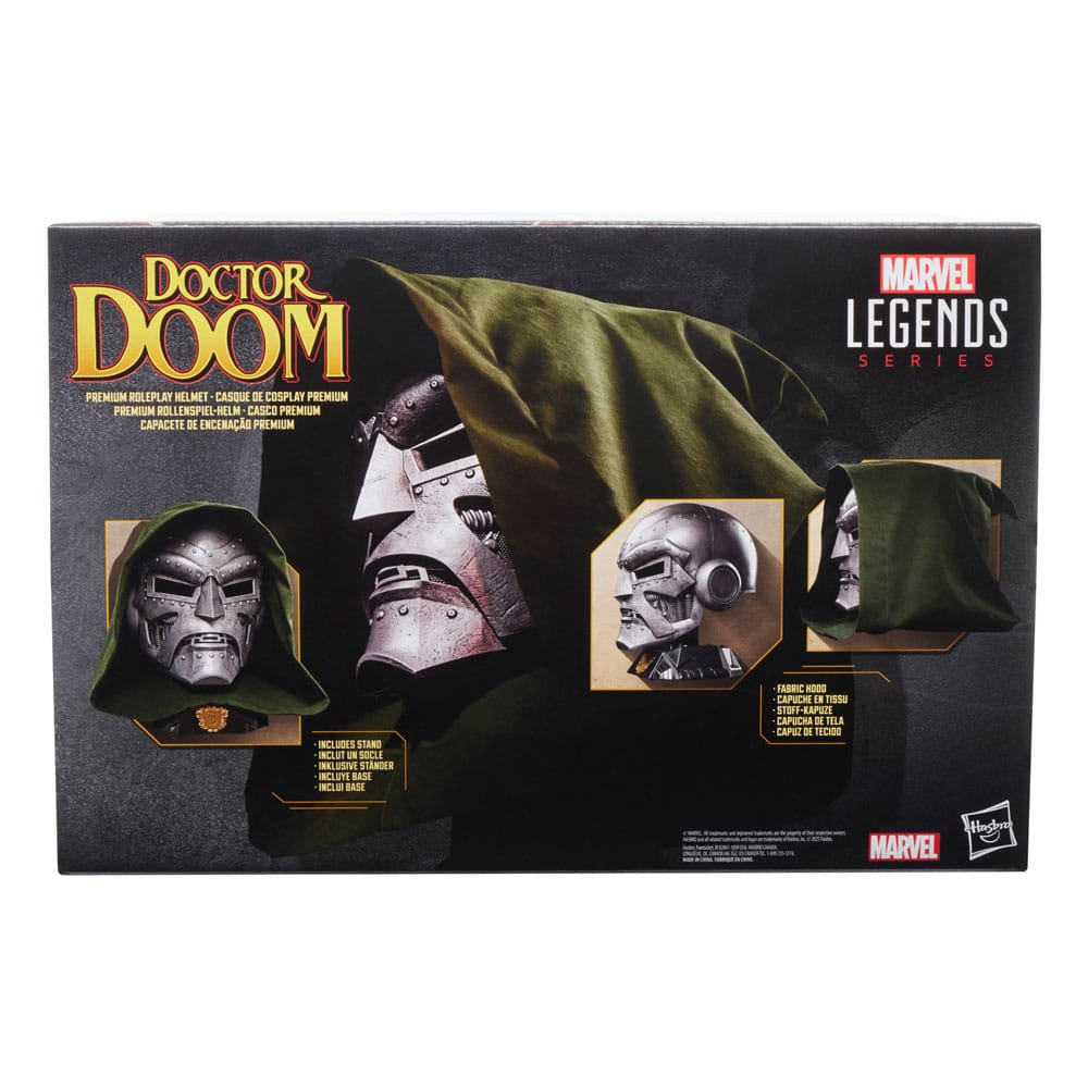 Marvel Legends Réplica Juego de Rol Casco premium de Doctor Doom