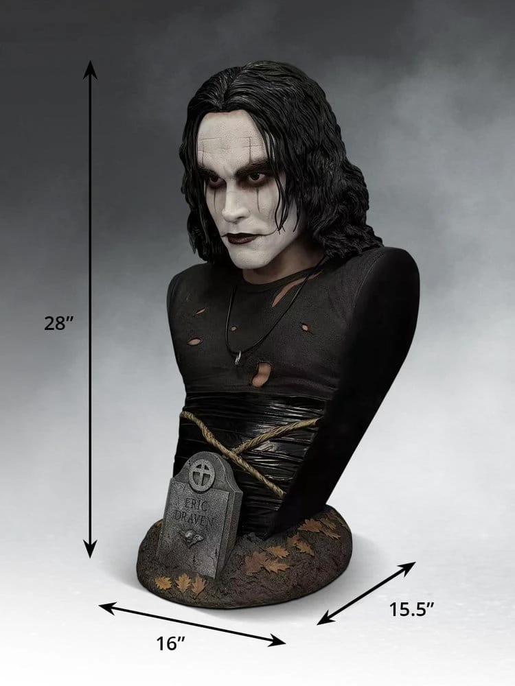 The Crow Busto 1/1 The Crow 71 cm by HOLLYWOOD COLLECTABLES