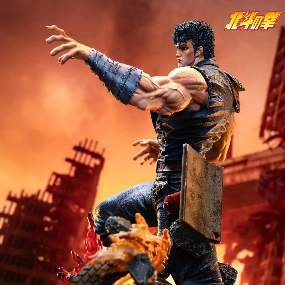 Estatua Kenshiro 1/6 de Fist of the North Star por HEX COLLECTIBLES, figura de acción de 43 cm