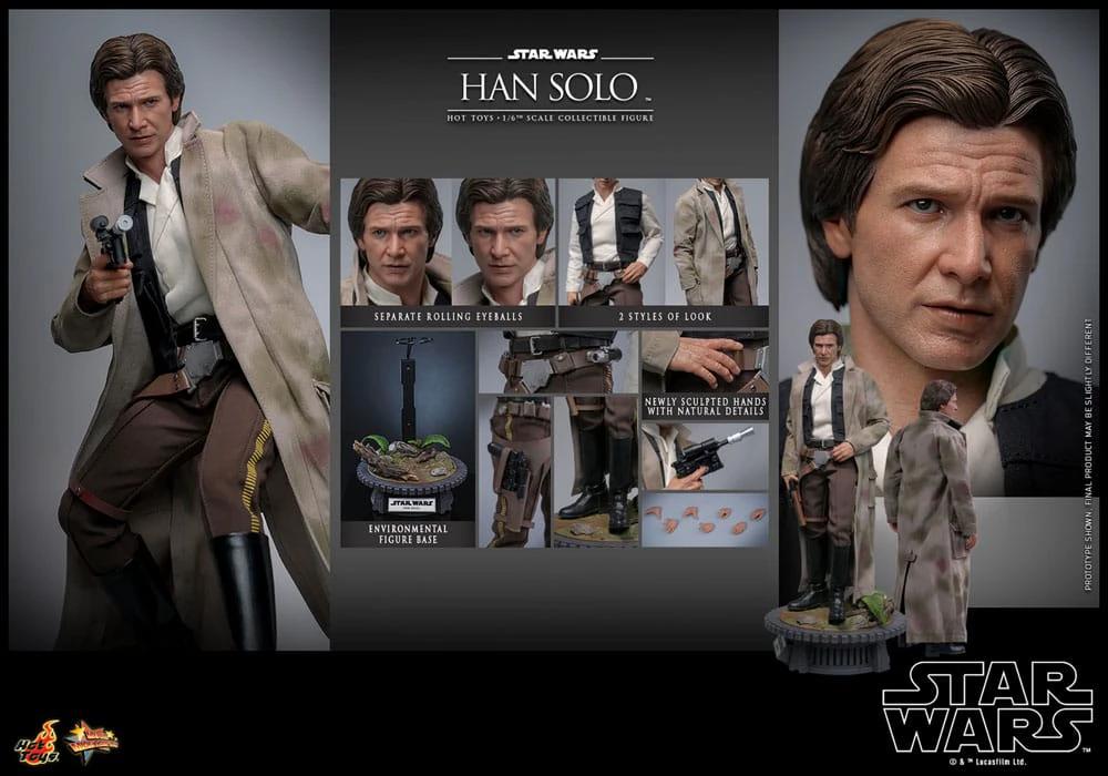 Star Wars: Episode VI Figura 1/6 Han Solo 30 cm by HOT TOYS