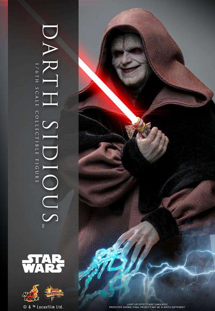 Star Wars Figura Movie Masterpiece 1/6 Darth Sidious 29 cm by HOT TOYS