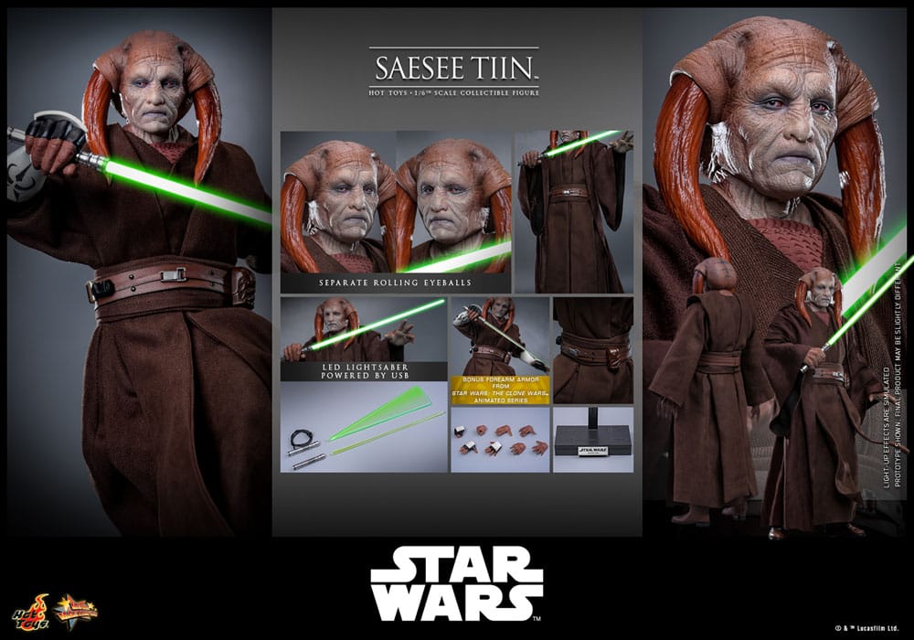 Star Wars: Episodio III - La venganza de los Sith Figura Movie Masterpiece 1/6 Saesee Tiin 31 cm