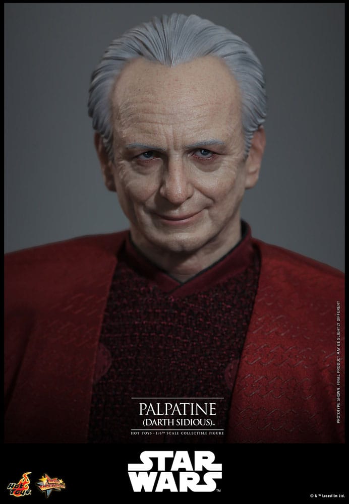 Star Wars: Episodio III - La venganza de los Sith Figura 1/6 Palpatine (Darth Sidious) 29 cm