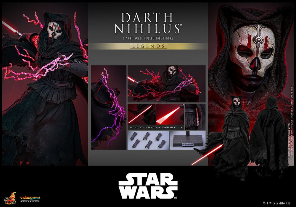 Star Wars Figura 1/6 Darth Nihilus 31 cm