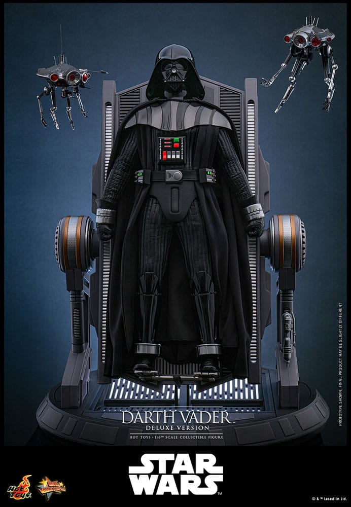 Star Wars: Episodio III - La venganza de los Sith Figura Movie Masterpiece 1/6 Darth Vader DX 35 cm MMS811