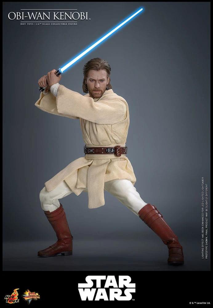 Star Wars: Episodio II - El ataque de los clones Figura 1/6 Obi-Wan Kenobi 31 cm by HOT TOYS