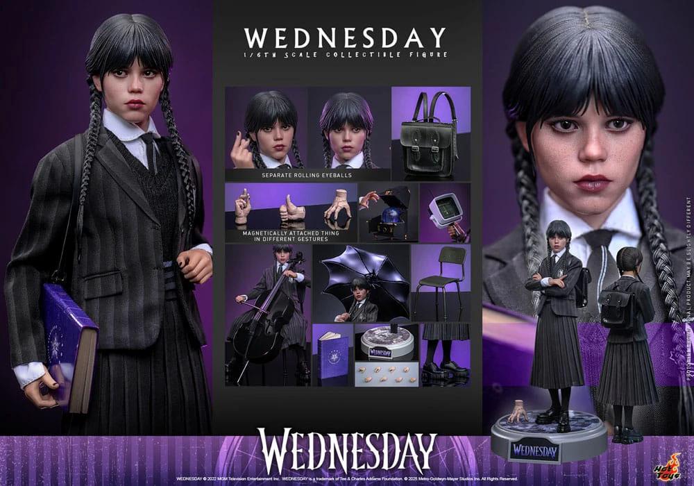 Miércoles Figura 1/6 Wednesday 27 cm by HOT TOYS