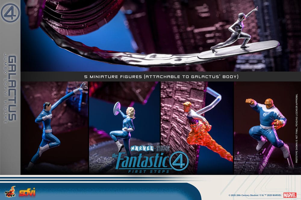 Los Cuatro Fantásticos: primeros pasos Figura Vinilo Jumbo Sofvi Masterpiece Galactus 70 cm