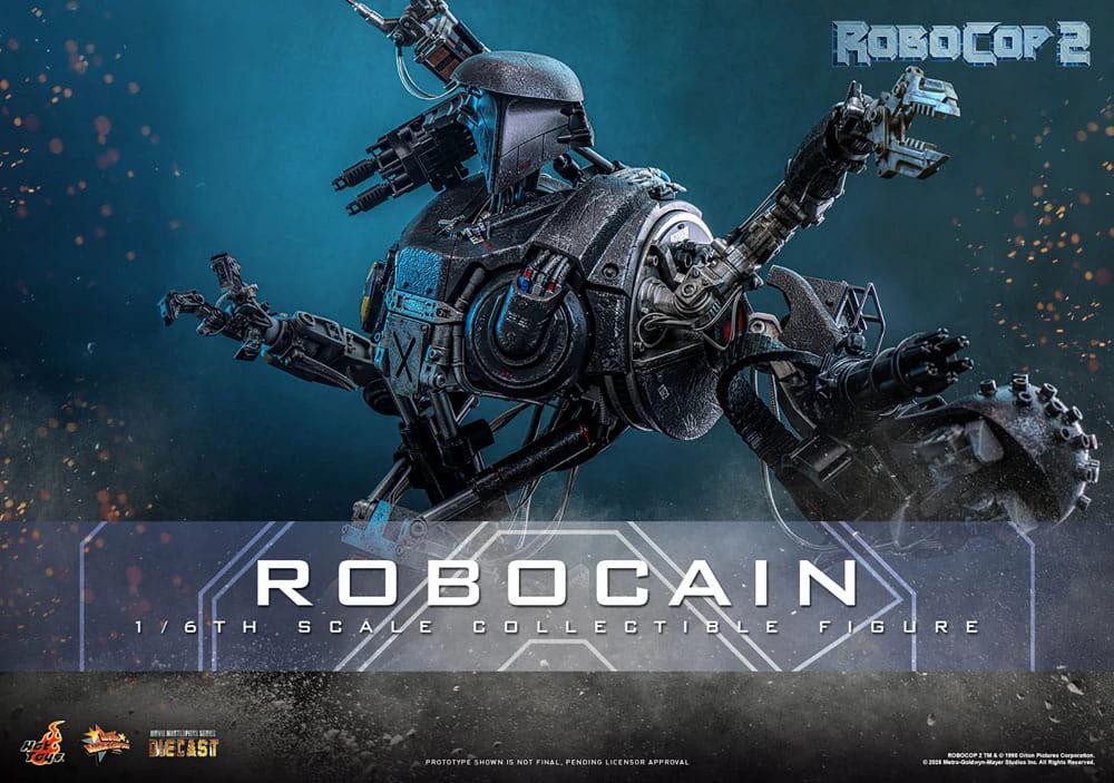 RoboCop 2 Movie Masterpiece Diecast 1/6 RoboCain 40 cm by HOT TOYS
