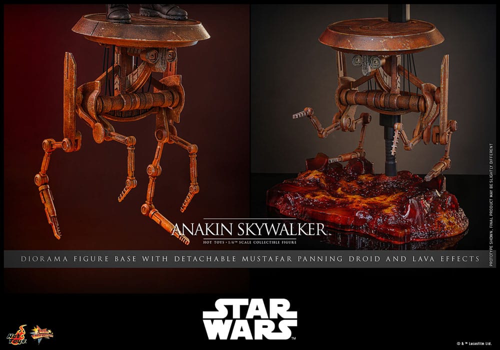 Star Wars: Episodio III - La venganza de los Sith Figura Movie Masterpiece 1/6 Anakin Skywalker 31 cm