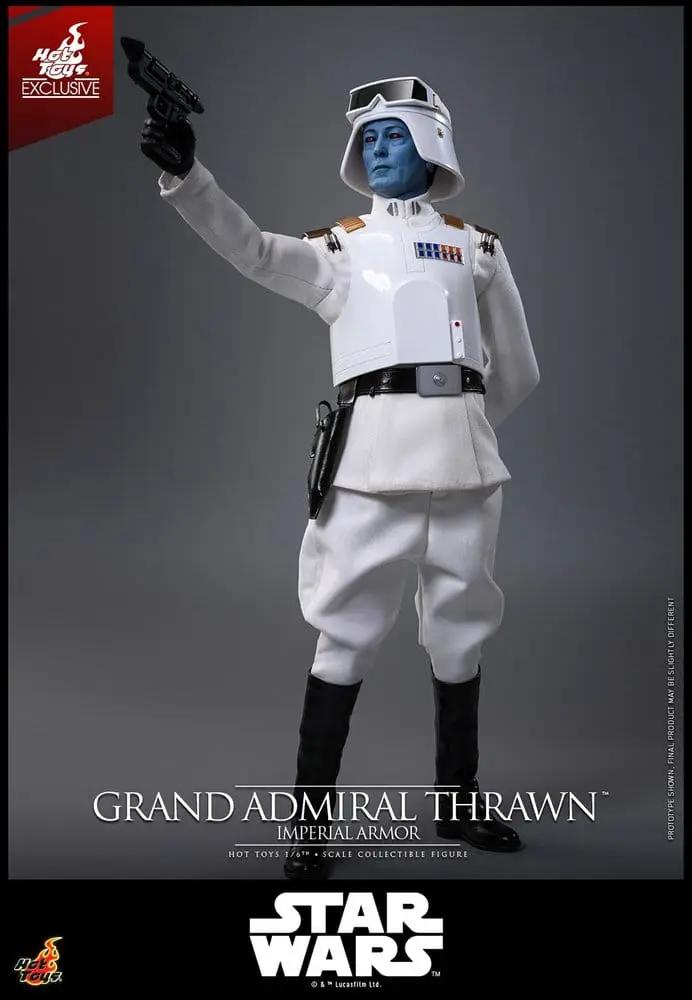 Star Wars: Rebels Television Masterpiece Figura 1/6 Grand Admiral Thrawn (Imperial Armor) Hot Toys Exclusive 32 cm