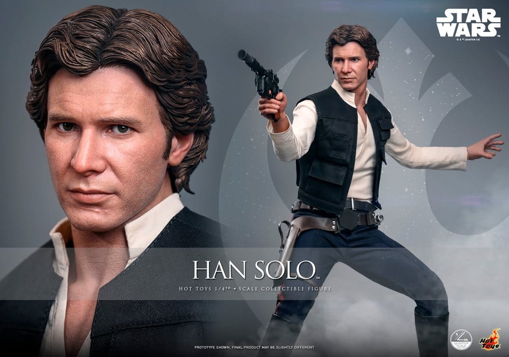 Star Wars Episode IV Figura 1/4 Han Solo 46 cm
