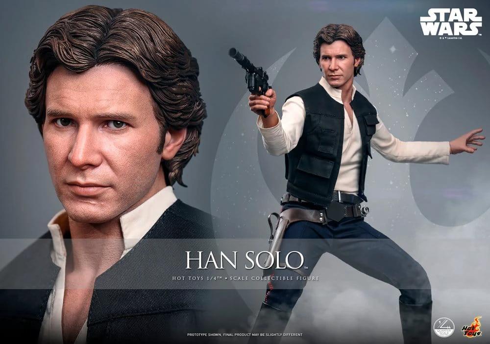 Star Wars Episode IV Figura 1/4 Han Solo 46 cm by HOT TOYS