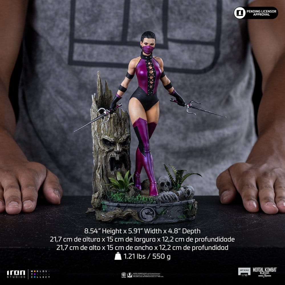 Mortal Kombat Estatua 1/10 Art Scale Mileena 22 cm