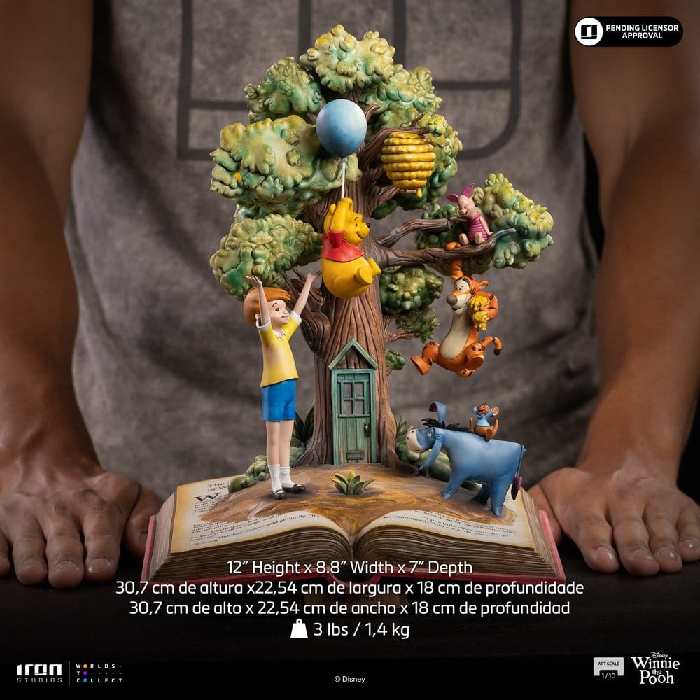 Disney Classics Estatua 1/10 Deluxe Art Scale Winnie the Pooh and Friends (100th Anniversary) 31 cm