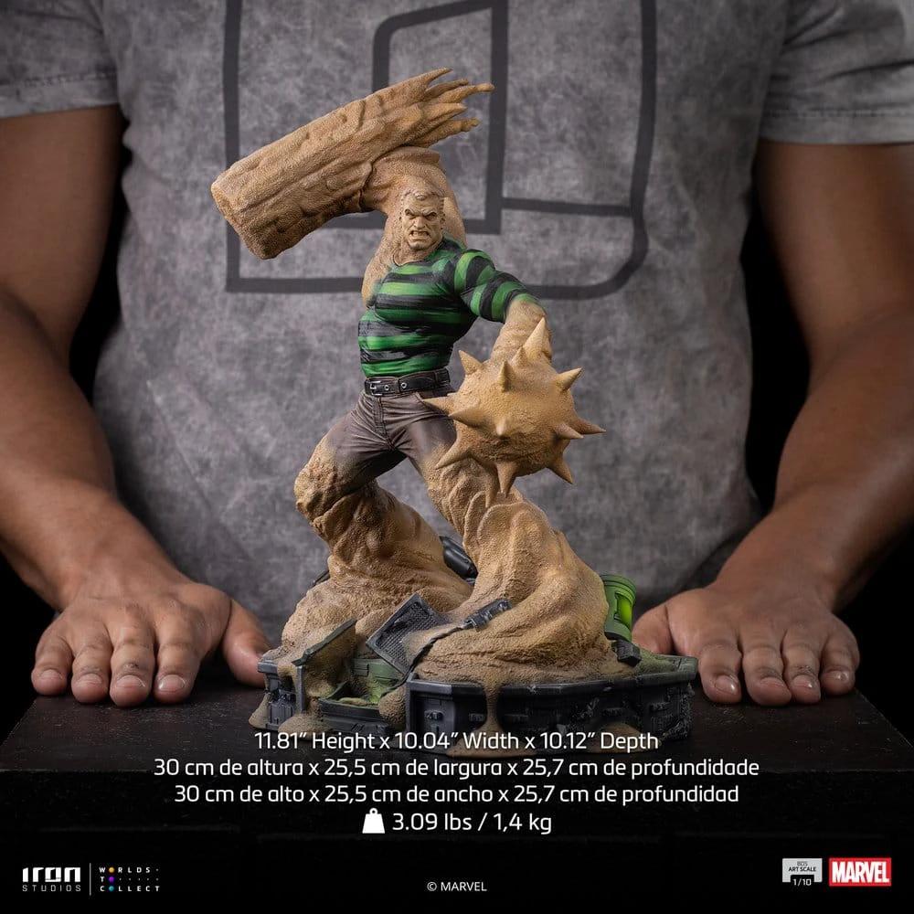 Spider-Man Marvel Comics Estatua 1/10 Art Scale Sandman 30 cm by IRON STUDIOS