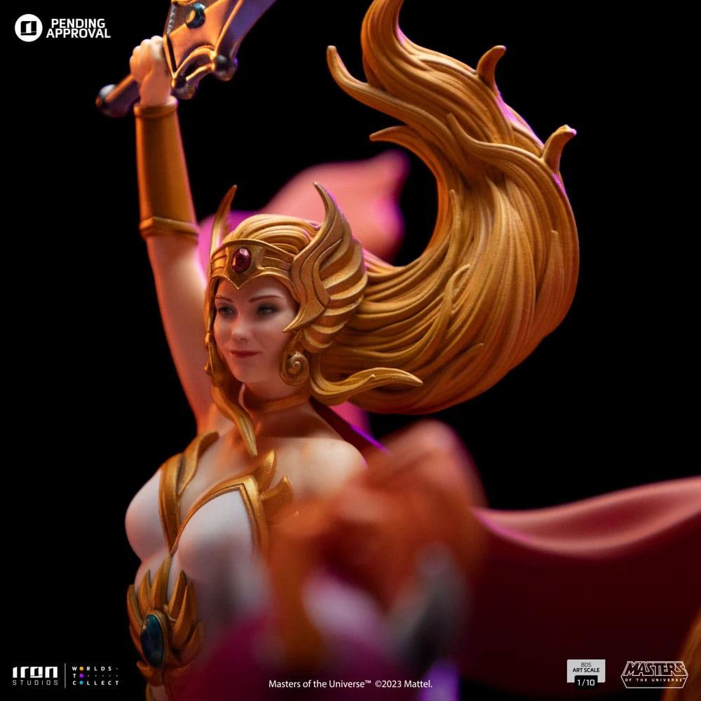 Masters of the Universe Estatua BDS Art Scale 1/10 She-Ra and Swiftwind 42 cm by IRON STUDIOS
