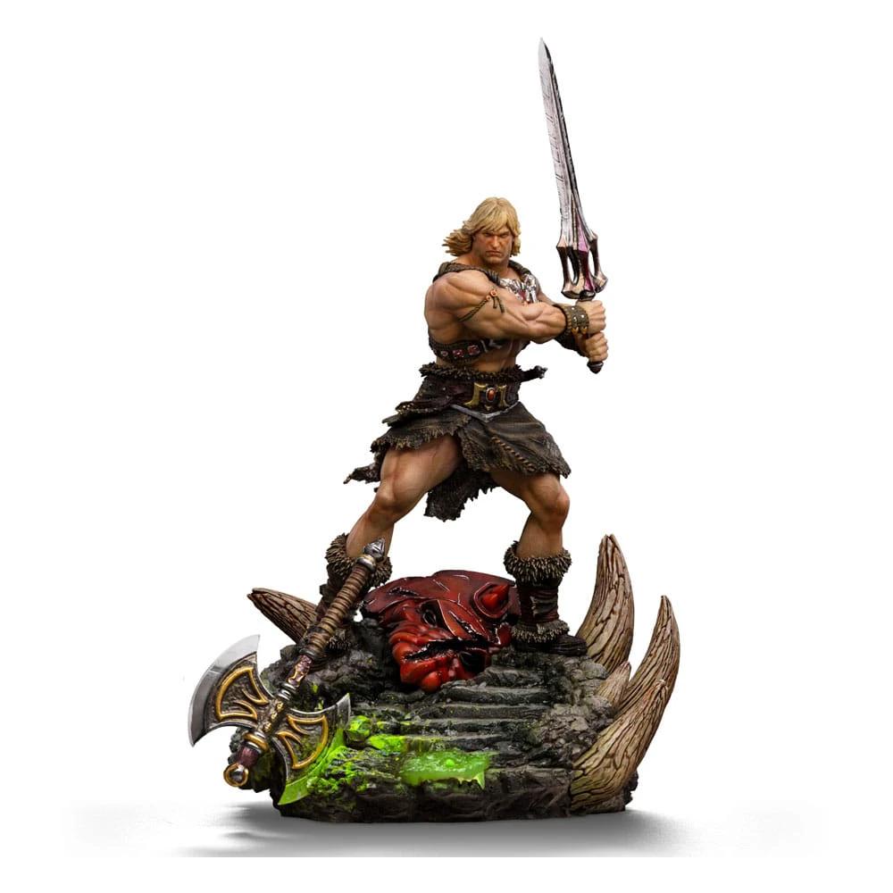 Masters of the Universe Estatua 1/10 Deluxe Art Scale He-Man Unleashed 34 cm by IRON STUDIOS