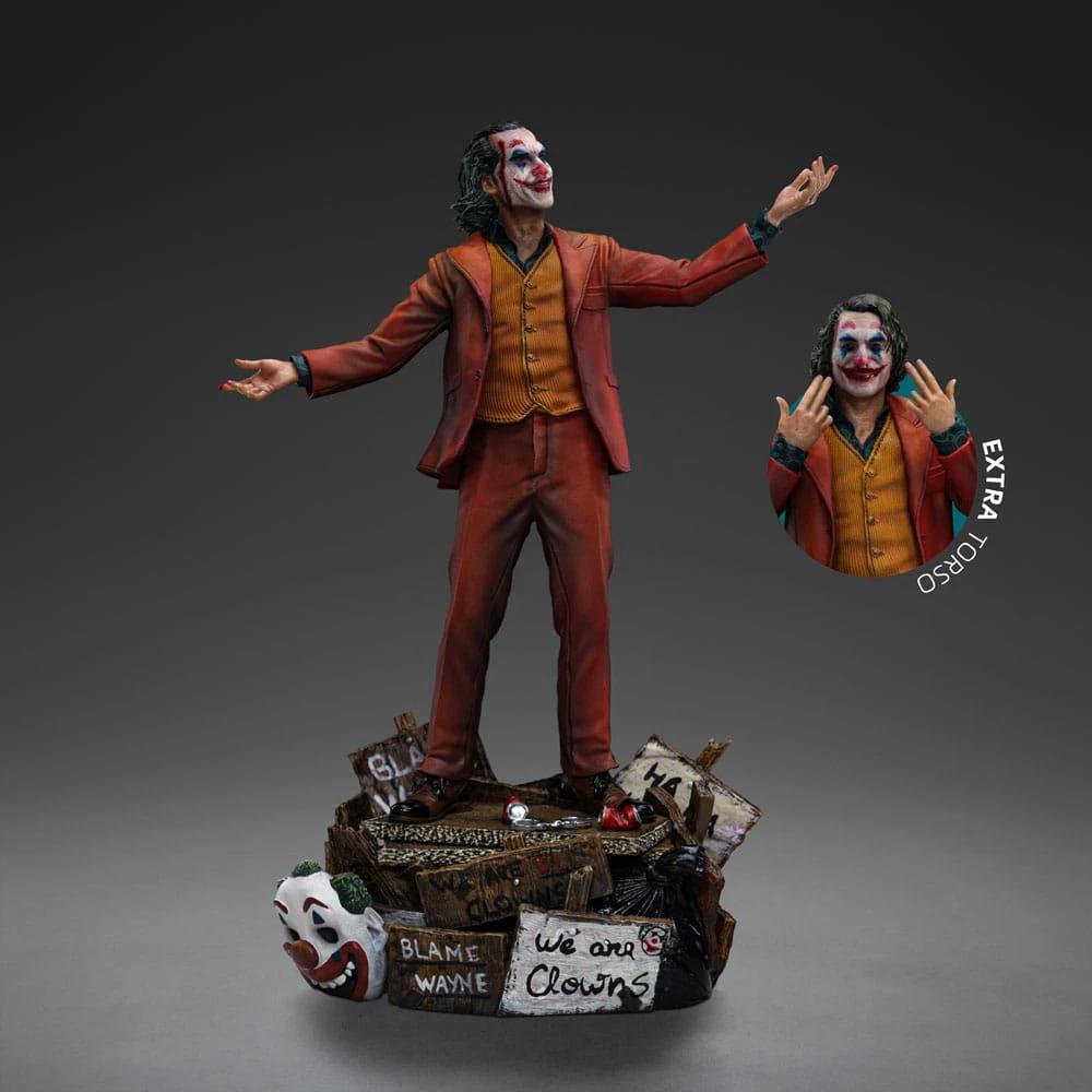 DC Comics Estatua Art Scale Deluxe 1/10 Joker (Arthur Fleck) 19 cm by IRON STUDIOS