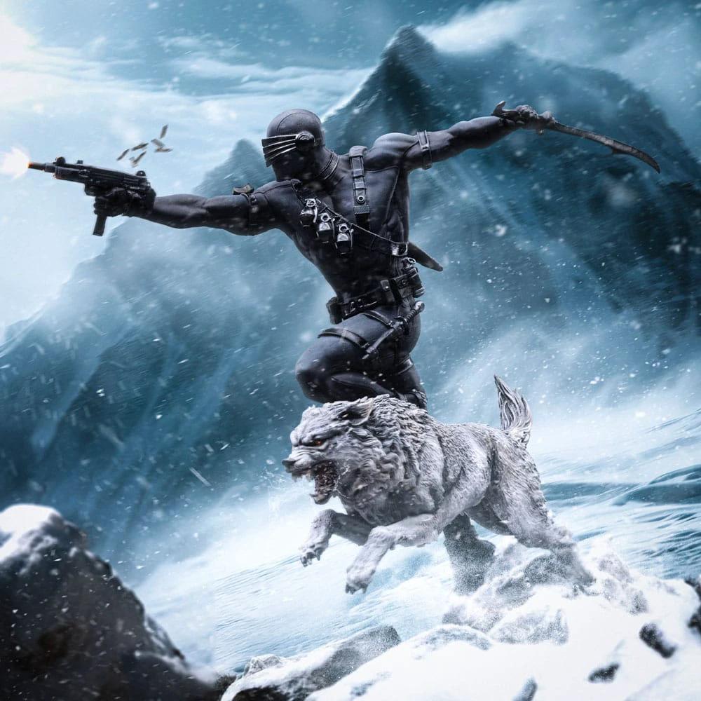 GI Joe Estatua 1/10 Art Scale Snake Eyes 23 cm by IRON STUDIOS