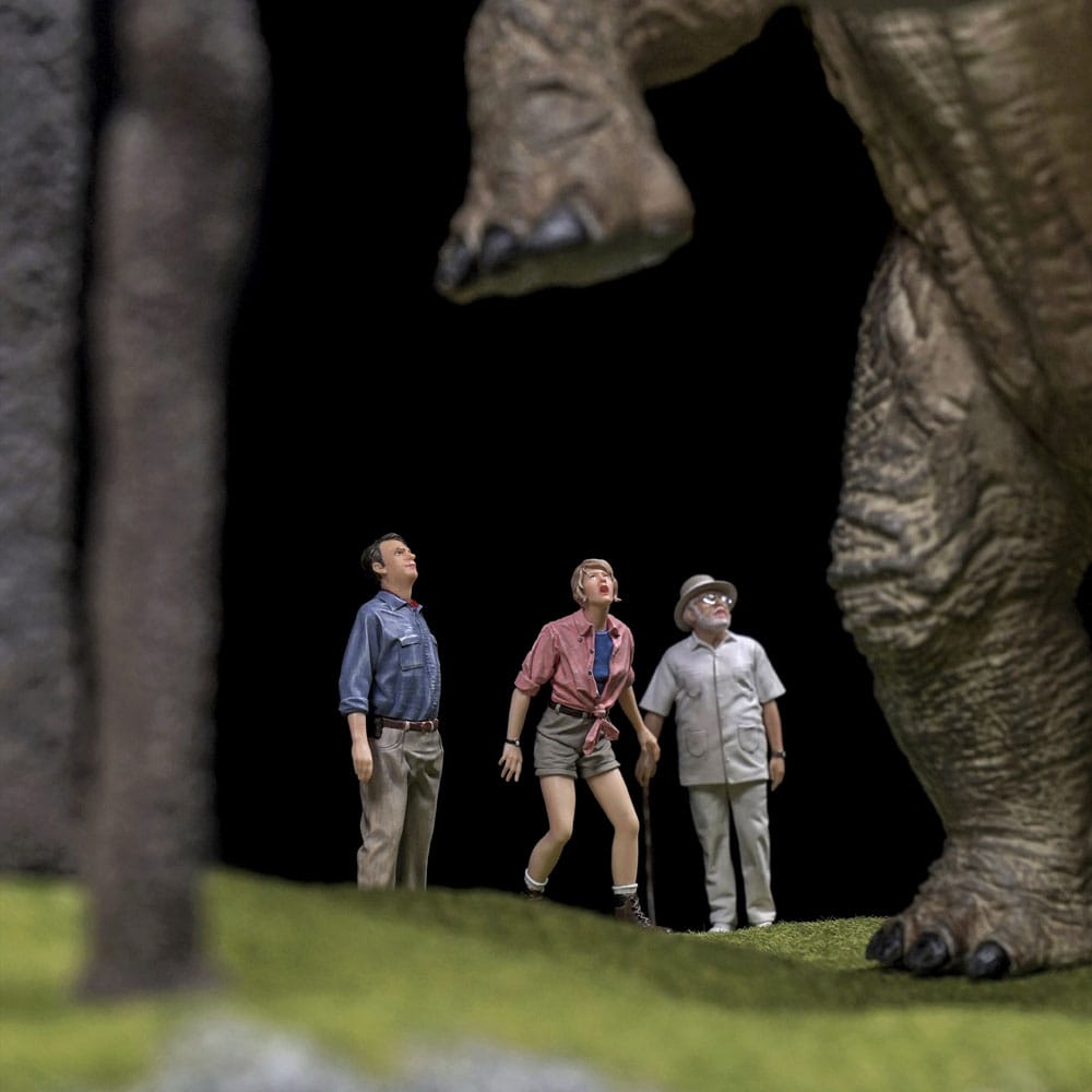 Jurassic Park Estatua 1/10 Demi Art Scale Welcome to the Jurassic Park Special Edition 80 cm