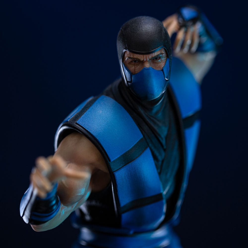 Mortal Kombat Estatua 1/10 Art Scale Sub-Zero (Ninjas Collection) heo Exclusice 21 cm