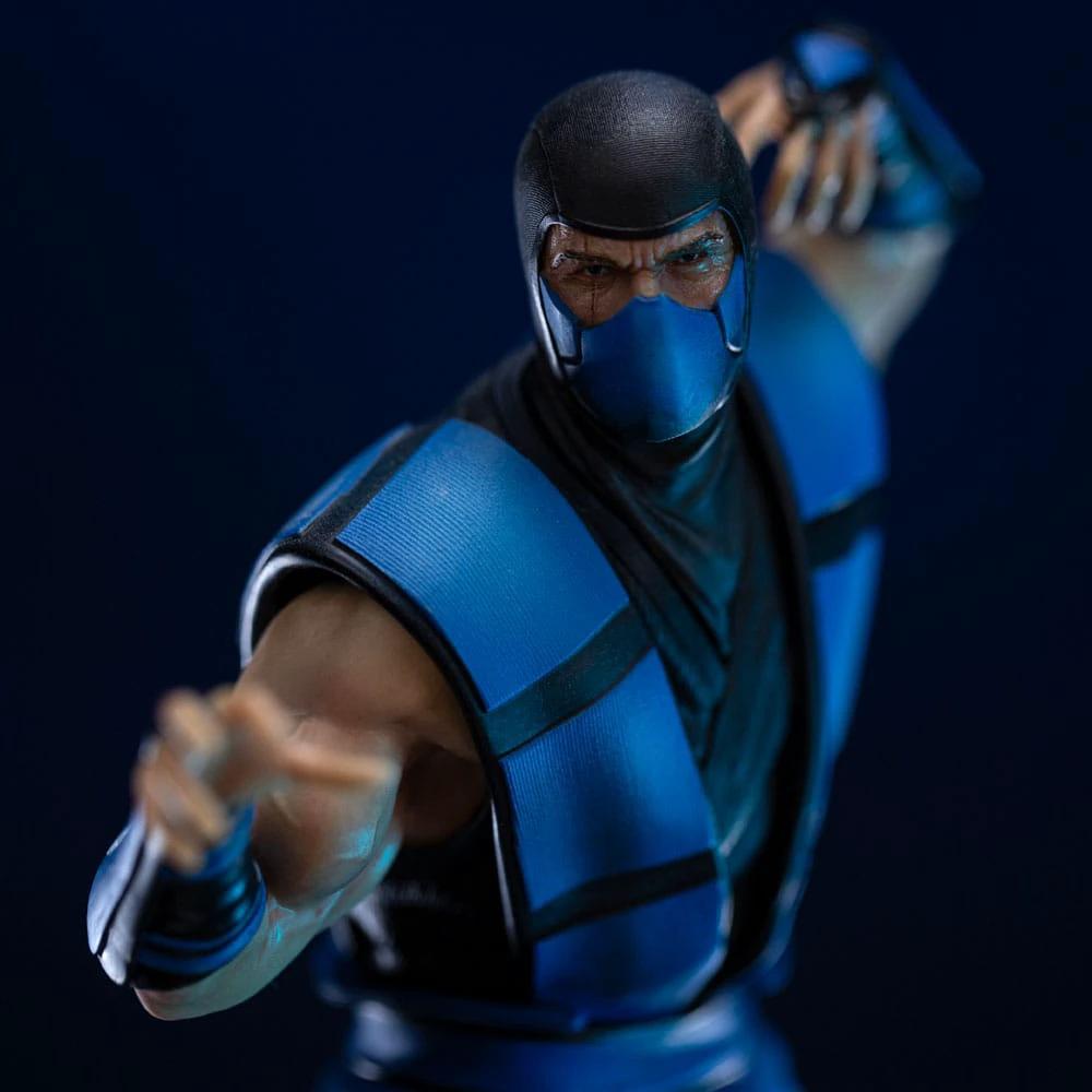 Mortal Kombat Estatua 1/10 Art Scale Sub-Zero (Ninjas Collection) heo Exclusice 21 cm by IRON STUDIOS
